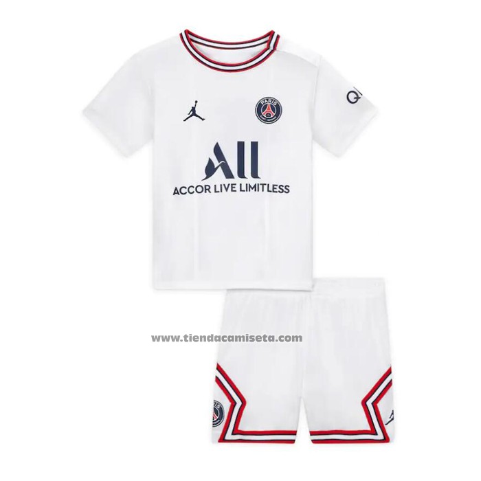 Cuarto Camiseta Paris Saint-Germain Nino 2021-22